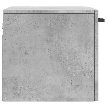 Wall Cabinet Concrete Grey - Stylish Storage Solution