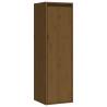 Stylish 3 pcs Honey Brown Pine TV Cabinets - HipoMarket