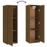 Stylish 3 pcs Honey Brown Pine TV Cabinets - HipoMarket