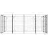 Outdoor Dog Kennel Steel 14.52 m² - Safe & Durable | Hipomarket