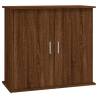 Aquarium Stand Brown Oak - Durable Engineered Wood 81x36x73 cm