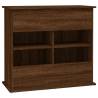 Aquarium Stand Brown Oak - Durable Engineered Wood 81x36x73 cm