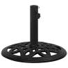 Umbrella Base Black 44x44x32 cm Cast Iron Colour black Size 44 x 44 x 32 cm Quantity in Package 1 