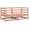 Garden Sofas Corner - 2 pcs Solid Wood Douglas | Hipo Market