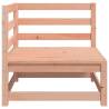 Garden Sofas Corner - 2 pcs Solid Wood Douglas | Hipo Market