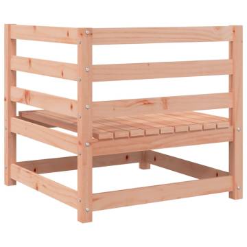 Garden Sofas Corner - 2 pcs Solid Wood Douglas | Hipo Market