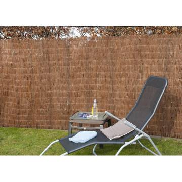 Nature 2 pcs Garden Screens Heather 1x5 m - Versatile Privacy Fence