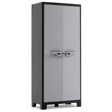 Keter Titan Black & Grey Storage Cabinet - 182 cm