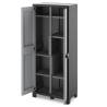 Keter Titan Black & Grey Storage Cabinet - 182 cm