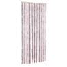 Fly Curtain Silver Grey & Pink 90x220 cm - Insect Protection