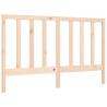 Solid Wood Bed Frame with Headboard 160x200 cm | HipoMarket