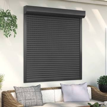 Roller Shutter Aluminium 130x140 cm Anthracite - HipoMarket