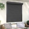 Roller Shutter Aluminium 130x140 cm Anthracite Colour anthracite Size 130 x 140 cm 