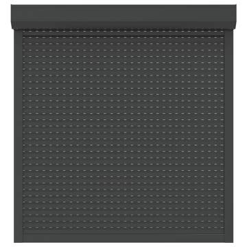 Roller Shutter Aluminium 130x140 cm Anthracite - HipoMarket