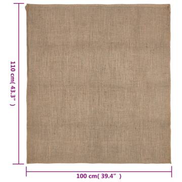 10 Pcs Jute Sacks 100x110 cm | Eco-Friendly & Durable