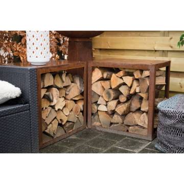 RedFire Firewood Storage Hodr Rust | Durable Steel Log Rack