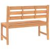 Solid Teak Wood Garden Bench - 114 cm | Hipomarket