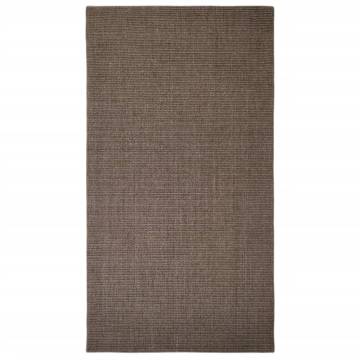 Natural Sisal Rug 80x150 cm Brown - Durable & Elegant