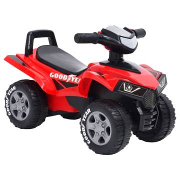 Children's Ride-on Quad Good Year Red - Fun & Safe Toy