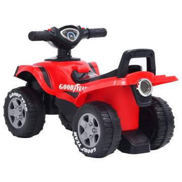 Children's Ride-on Quad Good Year Red - Fun & Safe Toy