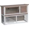 FLAMINGO Rabbit Hutch Loft Urban 111x45x78cm | Hipomarket