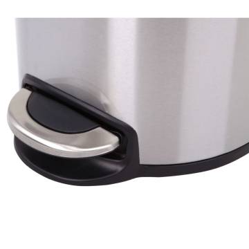 EKO Pedal Bin Serene 30 L Matte Silver - Stylish & Practical