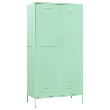 Wardrobe Mint 90x50x180 cm Steel - Stylish Storage Solution