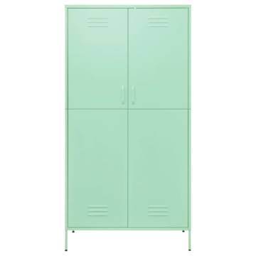 Wardrobe Mint 90x50x180 cm Steel - Stylish Storage Solution