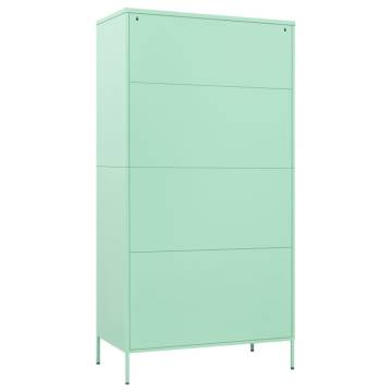 Wardrobe Mint 90x50x180 cm Steel - Stylish Storage Solution