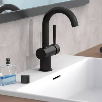 SCHÜTTE Cornwall Basin Mixer - Matte Black Stylish Faucet