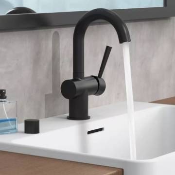 SCHÜTTE Cornwall Basin Mixer - Matte Black Stylish Faucet