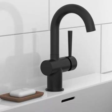 SCHÜTTE Cornwall Basin Mixer - Matte Black Stylish Faucet