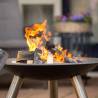 RedFire Chicago Black Steel Fire Bowl - 75 cm | HipoMarket UK