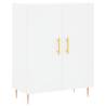 Stylish Highboard White 69.5x34x180 cm - Durable & Elegant