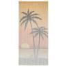 Insect Door Curtain Bamboo 90x200 cm Size 90 x 200 cm Pattern palm tree 