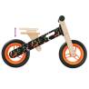 Orange Printed Balance Bike for Children | Hipomarket