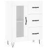 Stylish Highboard White 69.5x34x180 cm | HipoMarket UK