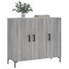 Sideboard Grey Sonoma 90x34x80 cm | Modern Engineered Wood