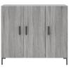 Sideboard Grey Sonoma 90x34x80 cm | Modern Engineered Wood