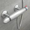 SCHÜTTE SUPRA Thermostatic Shower Mixer - Chrome Finish