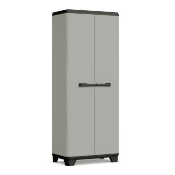 Keter Multi-Purpose Storage Cabinet - Planet Grey & Black