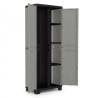 Keter Multi-Purpose Storage Cabinet - Planet Grey & Black