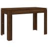 Elegant Brown Oak Dining Table - 120x60 cm | HipoMarket