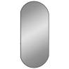 Wall Mirror Black 80x35 cm Oval - Minimalistic Home Decor