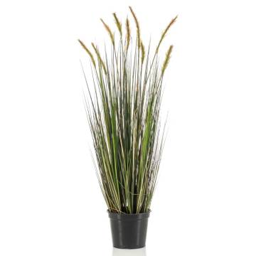 Emerald Foxtail Grass 90cm in Pot - Lifelike Decoration