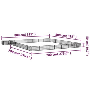 32-Panel Dog Playpen - Durable, Safe & Spacious | HipoMarket