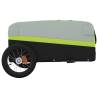 Bike Trailer Black & Green - 30 kg Iron | HipoMarket