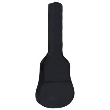 Guitar Bag for 1/2 Classical Guitar - Black Fabric 94x35 cm