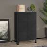 Industrial Storage Chest Black 75x40x115 cm Metal Colour black Quantity in Package 1 Height 115 cm 