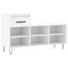 Elegant Shoe Cabinet White 102x36x60 cm | HipoMarket